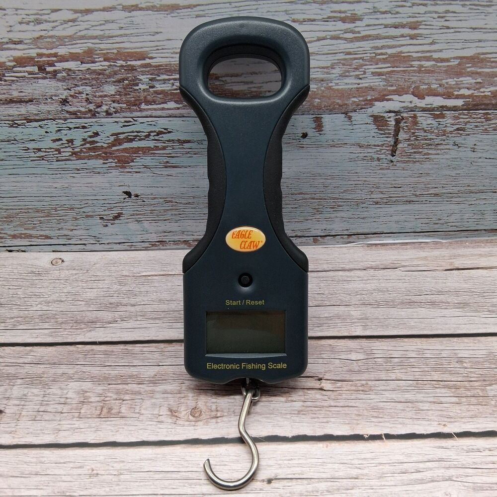 Eagle Claw 50 lb Digital Scale Model 04070-002 Water Resistant Tested & Working